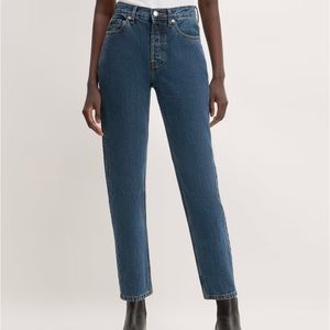 Everlane High Rise straight slim size 31 ankle